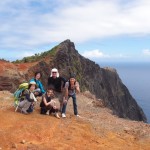 スコールを躱しての、