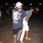 大神山神社定例祭　マワシを締める