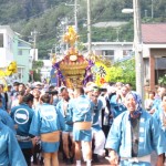 大神山神社定例祭　お神輿